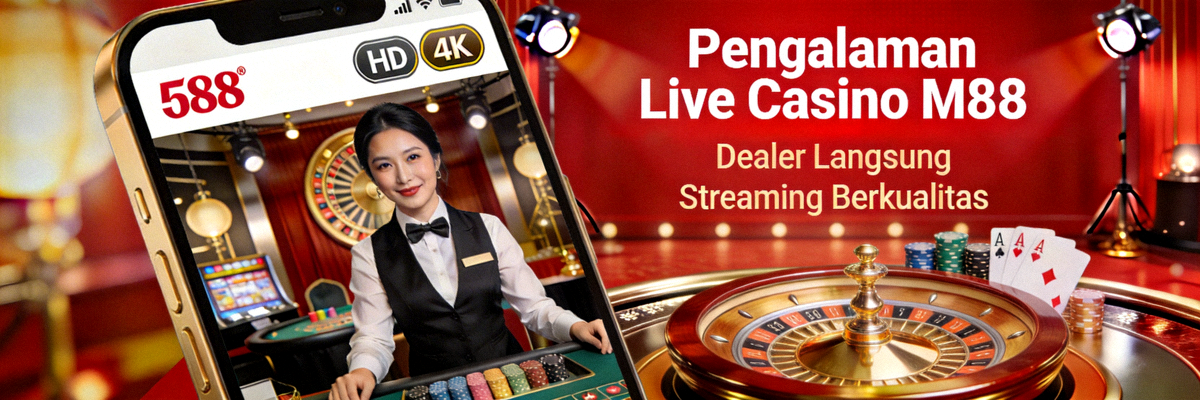 Pengalaman Live Casino M88 di perangkat mobile dengan dealer langsung dan streaming berkualitas
